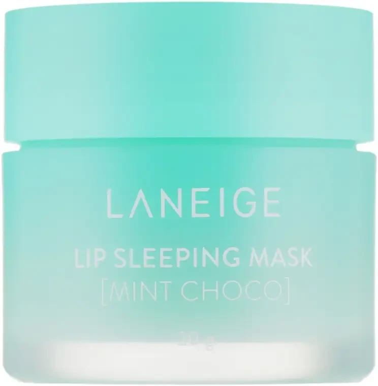 Laneige Lip Sleeping Mask Mint Choco Нічна маска для губ з екстрактом м'яти та шоколаду,  20 г