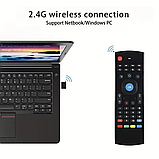 Пульт Air mouse MX3 з гіроскопом, бездротова клавіатура, аеромиш для Android Smart TV та ін., фото 6