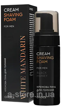 Чоловіча піна для гоління White Mandarin For Men Black Honey Antistress, 160 мл