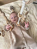 Дитячий підлоговий мобіль тренажер Монтессорі Baby Gym Оленятко, фото 8