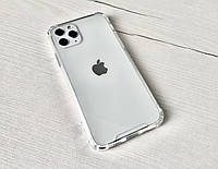 Чехол на iPhone 11 Pro противоударный прозрачный силиконовый