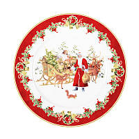 Тарелка фарфоровая Christmas collection 21 см Lefard 986-132