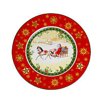 Тарелка фарфоровая Christmas collection 26 см Lefard 986-034