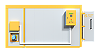 Піч полімеризації непрохідна 3М Smart Line (1200х2000х3000) EL.01.S.30, фото 6