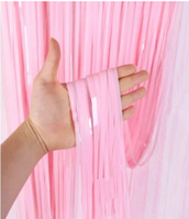 Завіса фольга Ніжно-Рожева  1х2м