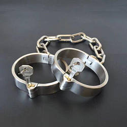 Latest Design Male Bolt Lock Stainless Steel Anklets 18+