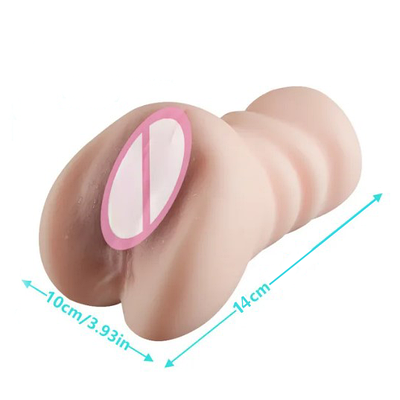 Реалістична силіконова вагіна Flight of Fancy мастурбатор киска пружна 14cm