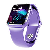 Смарт-часы Apl Watch Series 6 M16 PLUS, 44mm - Фиолетовая нежность