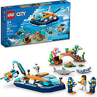 Конструктор Лего Сити Исследовательская подлодка Lego City Explorer 60377