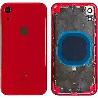 Корпус для iPhone XR, с держателем SIM-карты, с боковыми кнопками, оригинал Красный