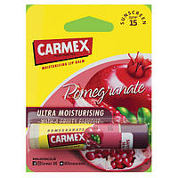 Бальзам для губ зі смаком гранату Carmex Premium Stick Pomegranate SPF15 Blister Pack 4,25 г Стік