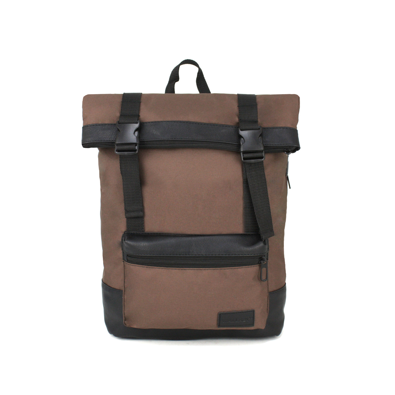 Рюкзак міський Rolltop з відділом для ноутбука 17" Wallaby 1191 коричневий