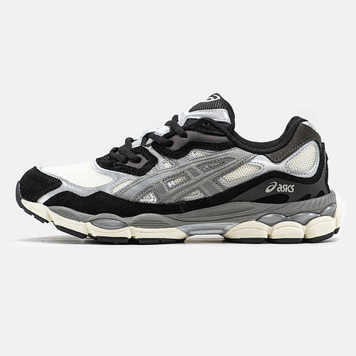 Мужские кроссовки Asics Gel NYC 1090 White Black Grey, черно-белые ...