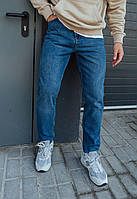 Джинсы синие для мужчины джинсовые штаны Staff navy regular Jador Джинси сині для чоловіка джинсові штани