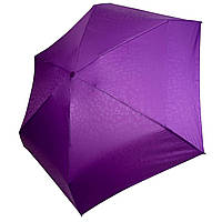 Карманный женский механический мини-зонт с принтом букв в капсуле от Rainbrella фиолетовый 0260-3