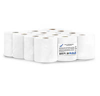 Полотенца бумажные целлюлозные 2-х сл., 50м. белый PAPERO (RL043)
