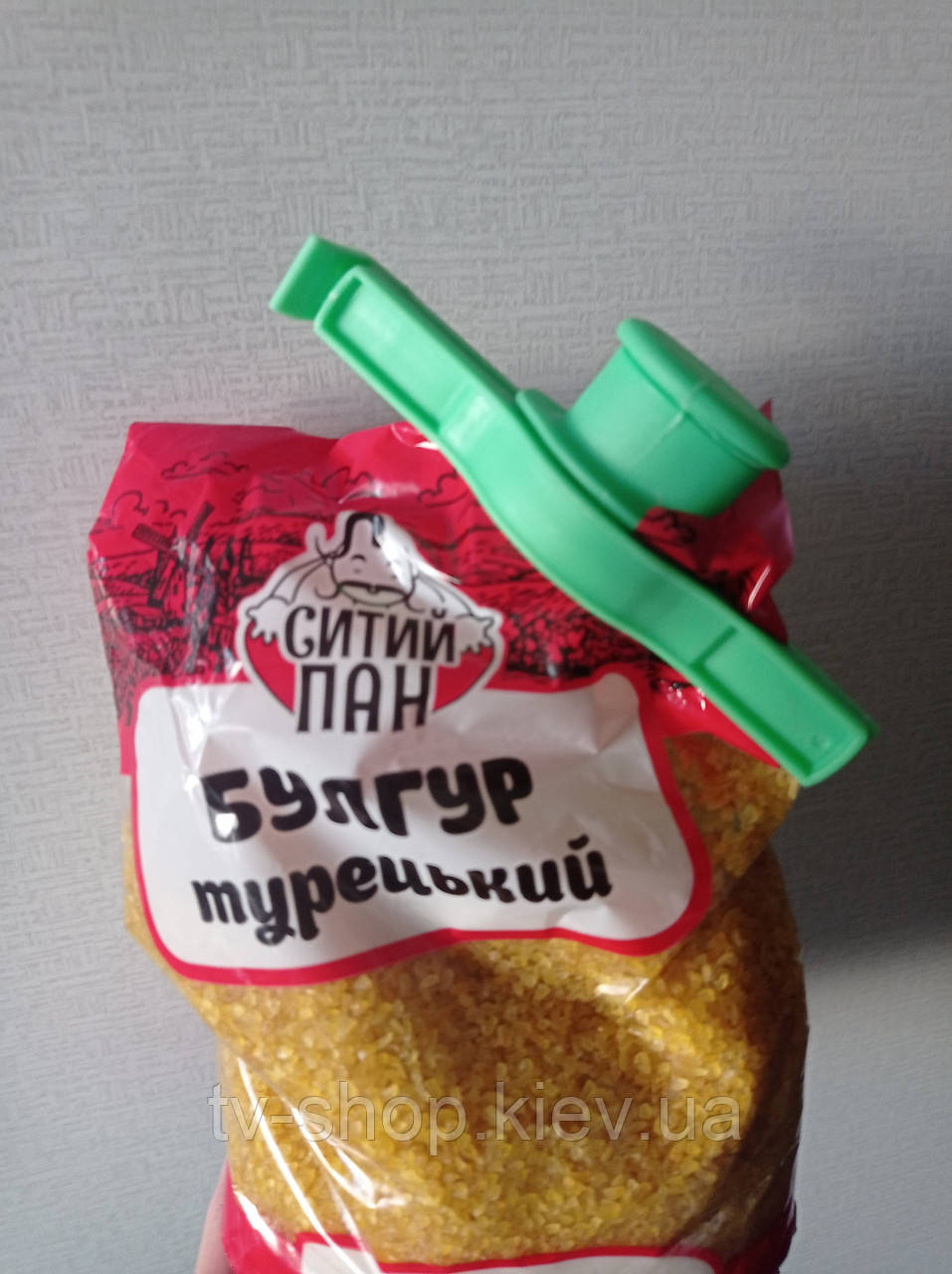 Затискач кліпса для пакетів із дозатором, фото 1