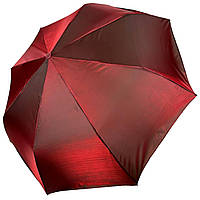 Женский зонт полуавтомат "Хамелеон" на 8 спиц от Toprain бордовый 02022-4