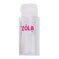 ZOLA емкость пластиковое для жидкости с помпой-дозатором (прозрачный), 180 мл