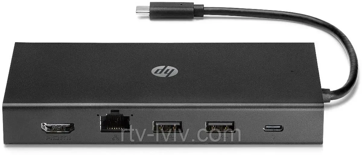 Концентратор HP Travel USB-C з кількома портами (1C1Y5AA)