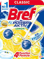 Туалетний блок Bref Сила Актив Лимонна Свіжість 50г, Bref, Арт.48999