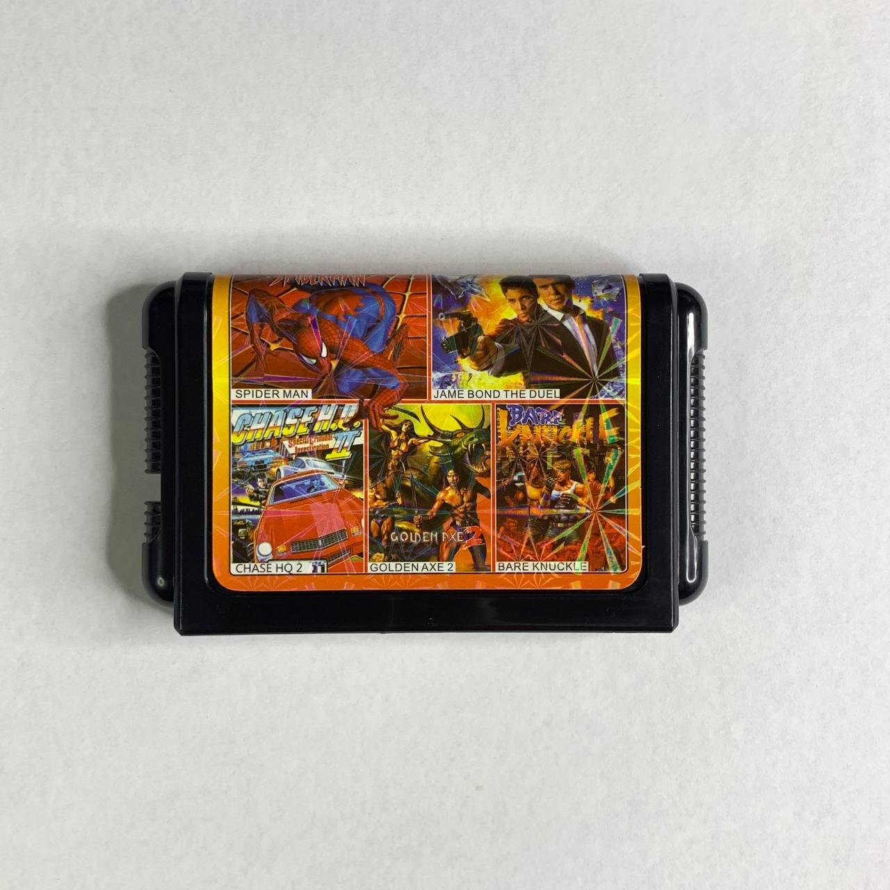 Збірник ігор сега 43 в 1 Mortal Kombat, Battletoads, DOUBLE DRAGON, BATMAN, TINYTOON ADVENTURES