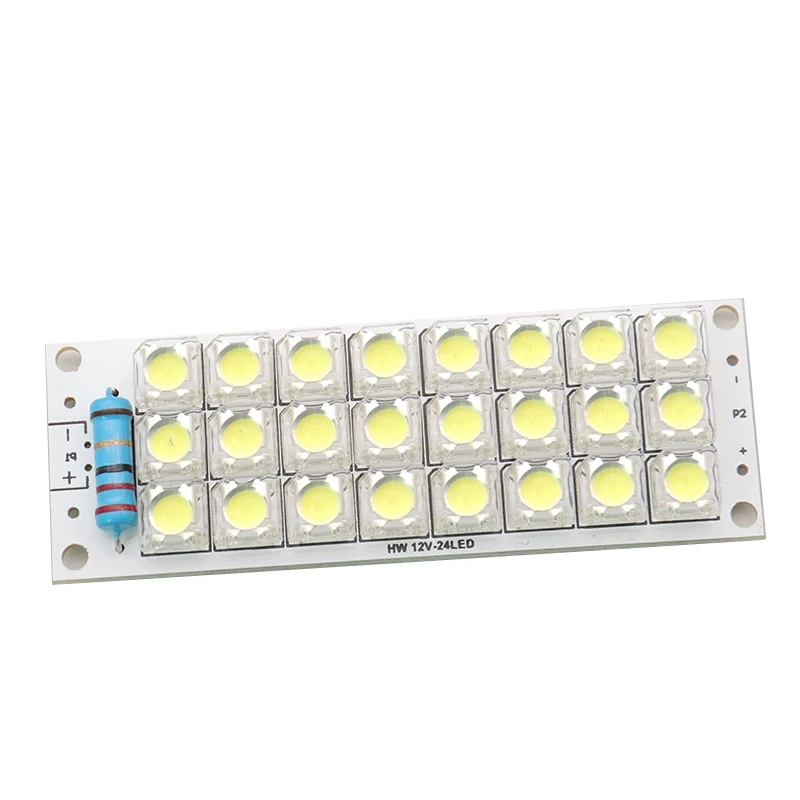 LED-панель, модуль, лампа 24 світлодіоди 12 В
