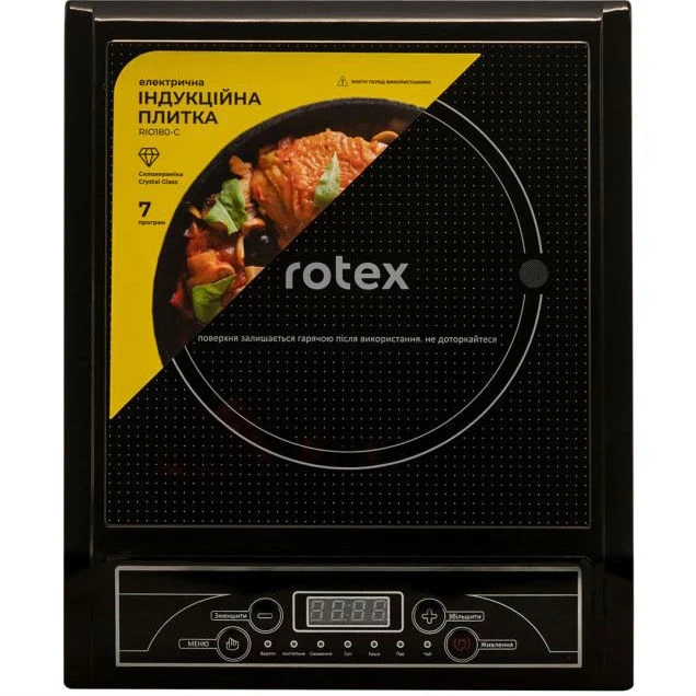 Индукционная плита Rotex RIO180-C 1400W - 0,01 ₴ Индукционные плиты ...
