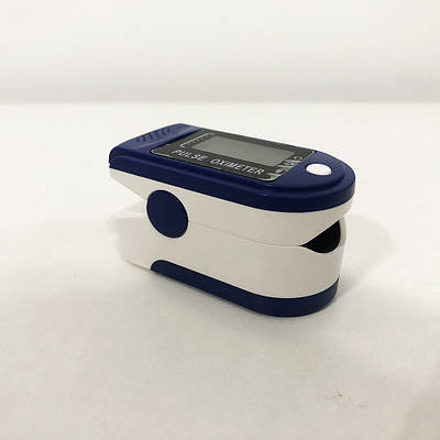 Пульсоксиметр Fingertip pulse oximeter. CZ-442 Колір синій