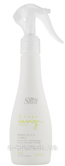 Спрей-догляд для в'юнкого волосся Shot Perfect Curl Spray