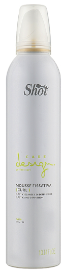 Мус для в'юнкого волосся Shot Perfect Curl Mousse Fissativa