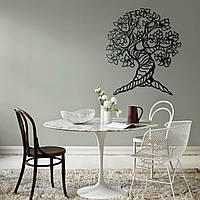 Фігурні картини з дерева в еко-стилі з індивілуальним дизайном Igdrasil 50х43см