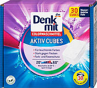 Таблетки для стирки Denkmit Activ Cubes Colorwaschmittel 30 шт (цена за 1 шт) (4066447236248)