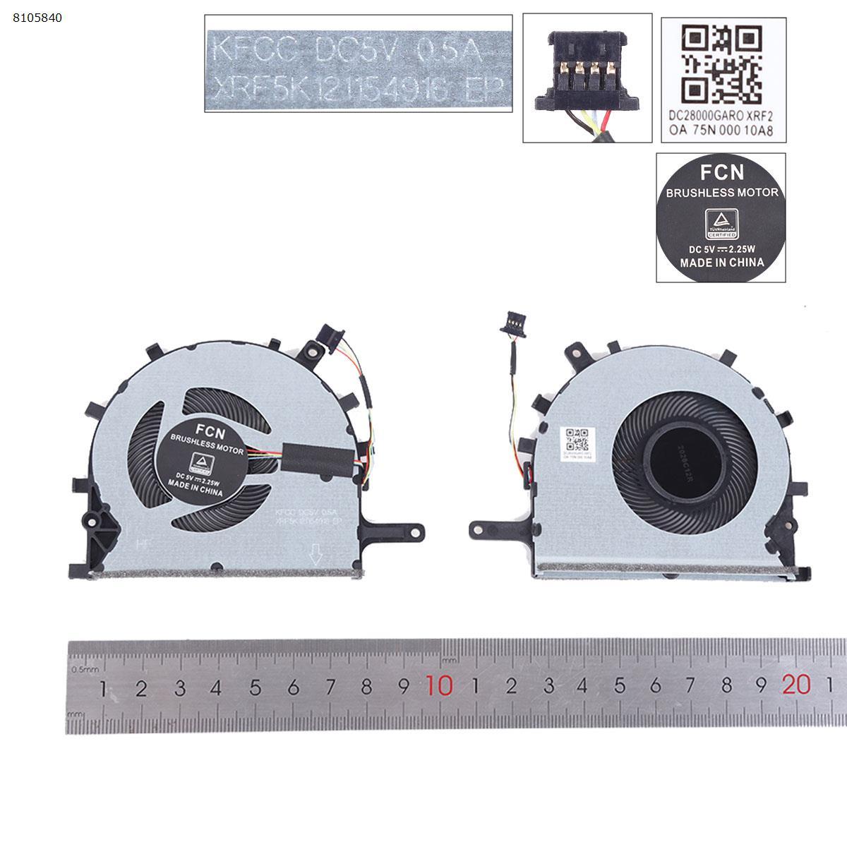 Вентилятор для Asus A403FA S403FA S403JA X403FA X403FAC X403J