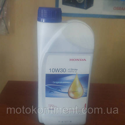 08221-999-100HE Оригінальна моторна олива HONDA 10W30, 1 літр, фото 1