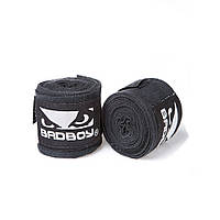 Боксерские бинты Bboy Newt NE-BB-543-BL 3 метра, черные , Vse-detyam