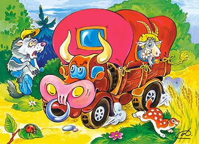 Пазли Castorland 120 елементів "Бичок" (B-PU12179), фото 1