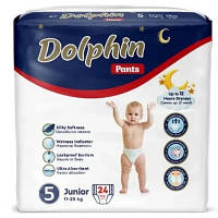 Подгузники Dolphin Dolphin 5 junior 11-25 кг 24 шт (8680131207244)