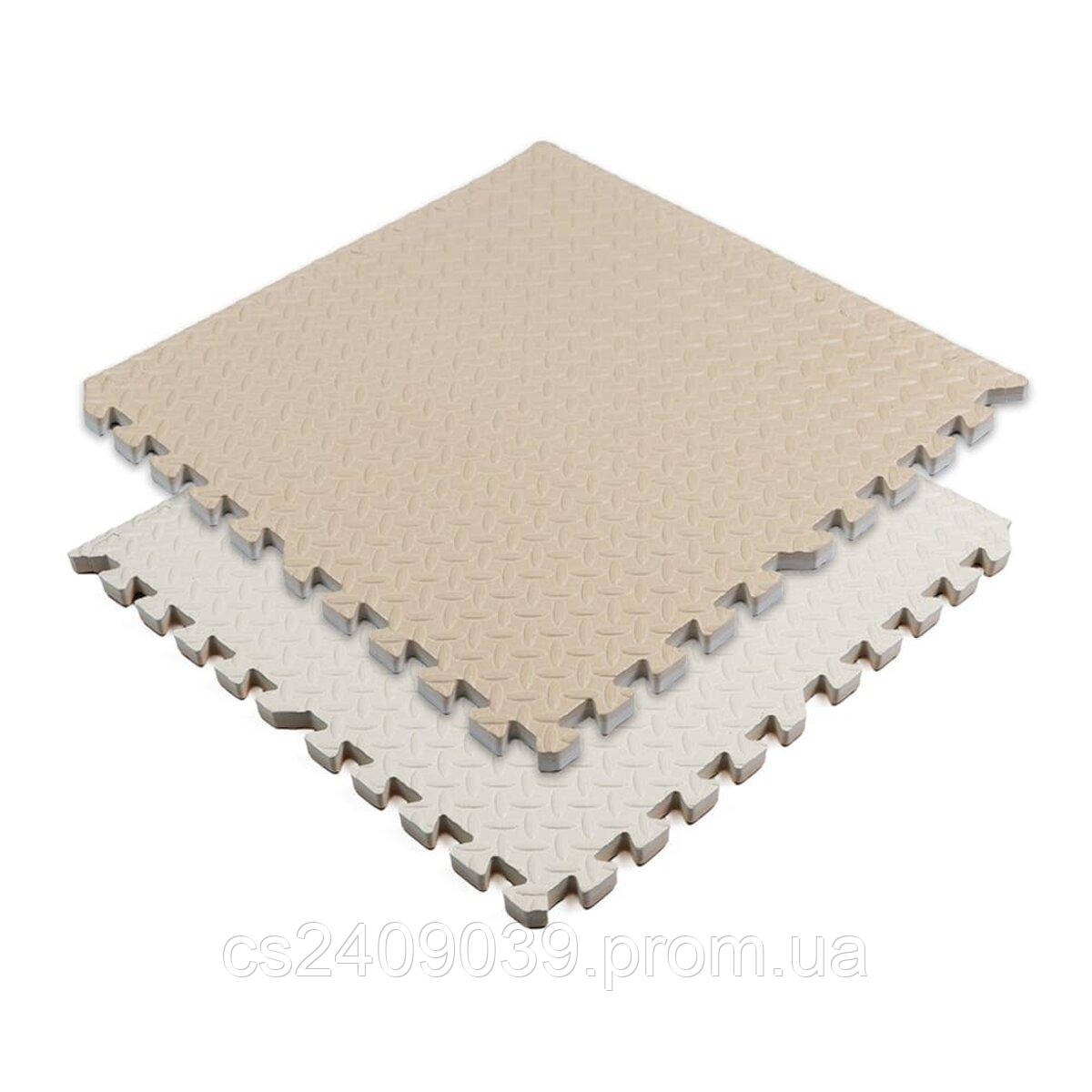 Підлогове двостороннє покриття CREAM and BEIGE 60*60 cm*2 cm (D) SW-00001846