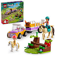 Конструктор Lego "Friends" Авто с прицепом для перевозки лошадей (105 деталей) 42634