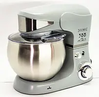 Тістоміс Royalty Line RL-PKM-1600 (1600 Вт, 6 л, 6 швидкостей, нержавіюча сталь, 3 насадки)