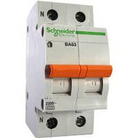 Schneider Electric "Додовий" ВА63 2Р 6А С