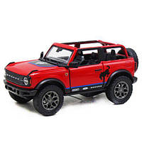 Машинка KINSMART "Джип Ford Bronco (open top)", красный