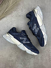 Чоловічі кросівки New Balance 9060 Eclipse Navy Blue White GC9060NV, фото 4