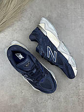 Чоловічі кросівки New Balance 9060 Eclipse Navy Blue White GC9060NV, фото 5