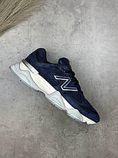 Чоловічі кросівки New Balance 9060 Eclipse Navy Blue White GC9060NV, фото 3
