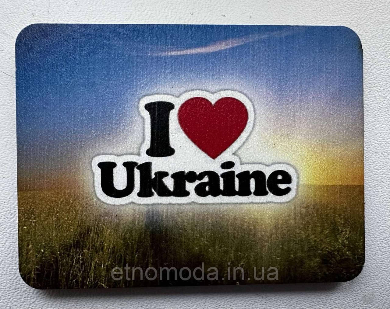 Магніт патріотичний (дерево, шпон)
