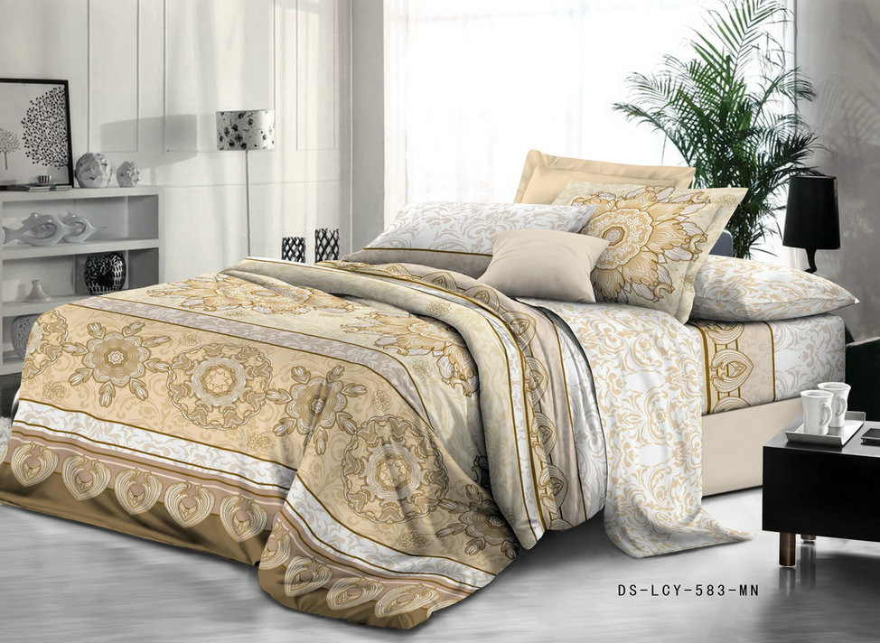 Тканина для постільної білизни Бязь "Gold" Lux GL613 (50м)