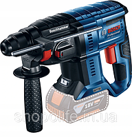 Профессиональный аккумуляторный перфоратор Bosch GBH 180 Li : 2 Дж,SDS plus,18В,5100уд./мин.,АКБ+Зарядне+ PER