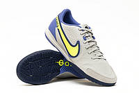 Футзалки Nike Tiempo Legend 9 Academy IC (кожа) DA1190-075 DA1190-075-1001 Размер EU: 41